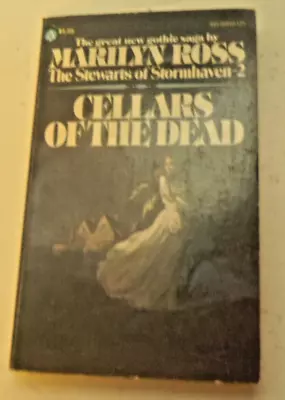 K Marilyn Ross CELLARS OF THE DEAD Stewarts Of Stormhaven Gothic Saga 1976 Pb • $9.88