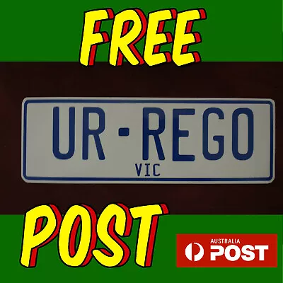 $24 • Buy Custom Magnetic Trailer Number Plates