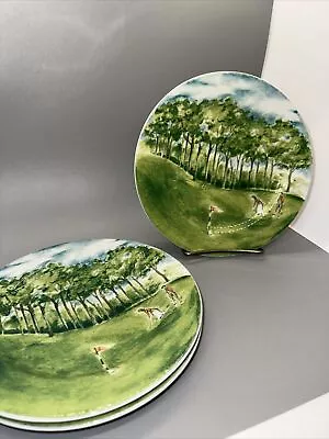 Three 7 3/4  Mikasa Ultima Hk 116 Country Club Fine China Lunch Plates • $19.99