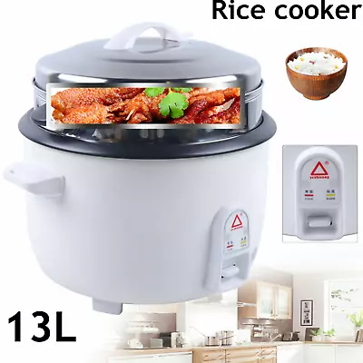 Commercial Large Capacity Rice Cooker Restauran Cooking Tool Non-Stick 13L  • $85.50