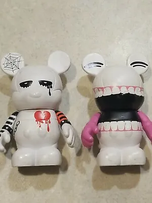 Disney Vinylmation - Urban Series 4 - Heartbroken & Big Teeth - Lot Of 2 • $15.99