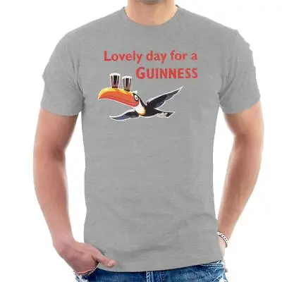 £5.95 • Buy Lovely Day For A Guinness, Men's T-Shirt, Heather Grey, Size Small