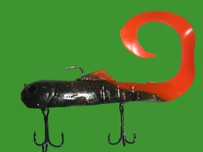 Bull Dogs Muskie Lures Orange Oil • $7.50