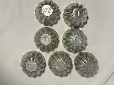 Vintage Mini JELLO Molds Aluminum Molds & Tart Pans Set Of Seven • $14.95