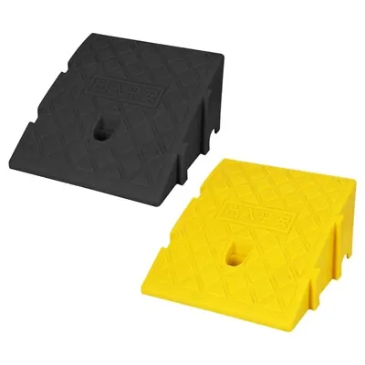 Curb Ramp Portable Lightweight Heavy Duty Plastic Threshold Ramp Wheelchair Ramp • $35.97