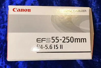 Canon EF-S 55-250mm F/4.0-5.6 IS STM Lens • $300