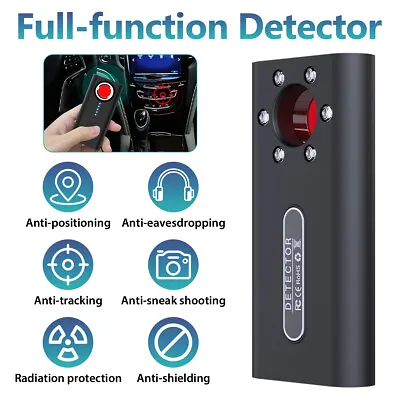 Anti-Spy RF Signal Detector Hidden Camera Bug Finder GSM Audio Tracker Scan USA • $15.44