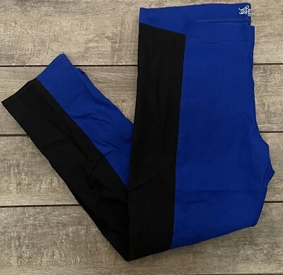 $26.47 • Buy NWT Revolt Blue Black Color Block Stretch Denim Pull On Pants Size 3X