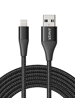$60.41 • Buy Anker PowerLine+ II Lightning Cable (10ft) MFi Certified For Flawless Compati...