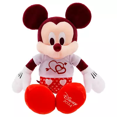 Disney Mickey Mouse Valentine's Day 11  Plush Soft Stuffed Toy - New • $18.99