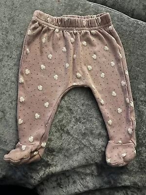 Minnie Mouse Baby Bottoms With Feet 0-3 MONTHS  • £2.50