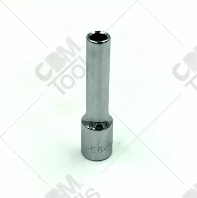 SK Hand Tools 44956 1/4 Dr E6 Metric Deep Female Torx Socket • $16.90