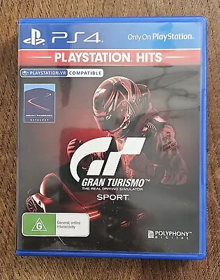 Gran Turismo SPORT Sony PlayStation 4  VR COMPATIBLE  • $19.99