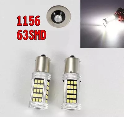 1156 P21W 3497 7506 63 LED Projector White Bulb Backup Reverse K1 B K • $18.20