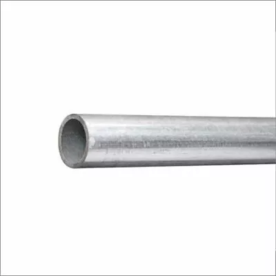 Galvanised Steel Pipe / Tube Plain End (No Threads) (1/2  To 2 ) - 10cm - 200cm • £19.49