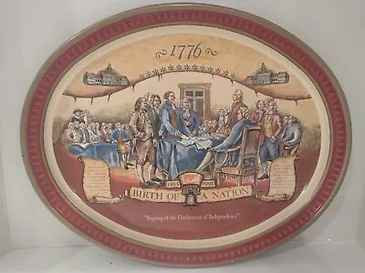 Miller Brewing Co - Advertising Serving Tray - Birth Of A Nation Made In Brazil • $18.87