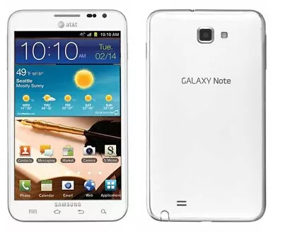 New Samsung Galaxy Note SGH-I717 - 16GB Ceramic White (Unlocked) AT&T Smartphone • $97.99