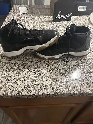 Men’s Jordan 11 Retro XI High Space Jam Size 10 Patent Leather PreOwned • $30