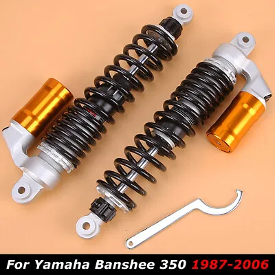 Gold STAGE 4 PERFORMANCE FRONT SHOCKS ABSORBER SET FOR YAMAHA BANSHEE YFZ350 ATV • $102.41