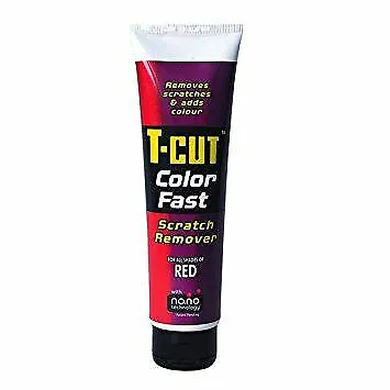 Red T Cut Carplan Color Fast Scratch Remover Abrasive Compound Car Polish Paste • £6.69