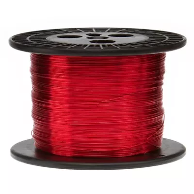 15 AWG Gauge Heavy Copper Magnet Wire 5.0 Lb 499' Length 0.0603  155C Red • $91.03