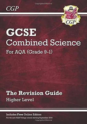 £3.19 • Buy New Grade 9-1 GCSE Combined Science: AQA Revision Guide With Online Edition - H