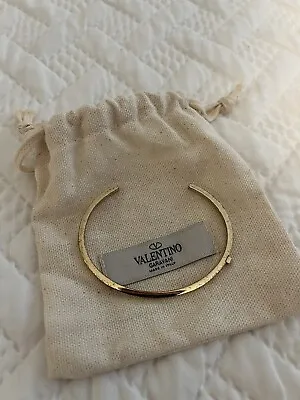 Authentic Valentino Rockstud Bangle Gold - USED - GOOD CONDITION • $100