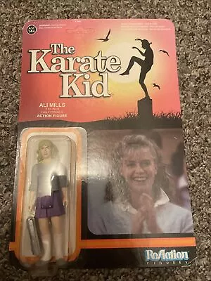 THE KARATE KID - ALI MILLS  3.75  Figure Funko ReAction Vintage *** NEW *** • £44.99