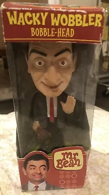 FUNKO Mr. Bean Wacky Wobbler Bobble-Head Figurine 7  - 2007 • $18