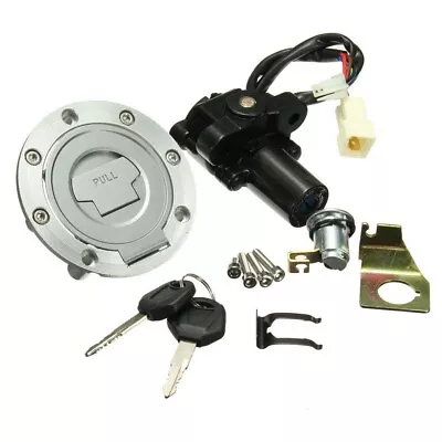 Top Ignition Switch Seat Gas Cap Lock Key Set For Yamaha 2006-2012 YZF R1 R6 R6S • $28.69