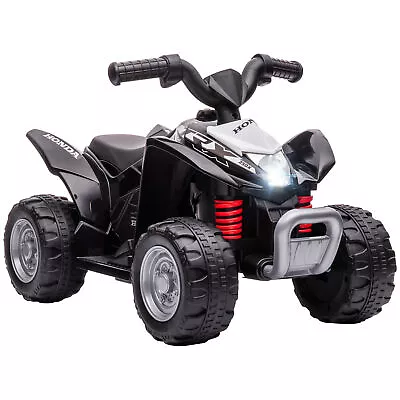 AIYAPLAY Honda Licensed Kids Electric Quad Bike 6V ATV Ride On 1.5-3 Years Black • £59.99