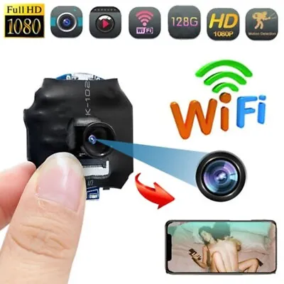 1080P Mini WIFI Wireless IP HD Camera Micro Smallest Nanny Hidden Video Recorder • $25.50