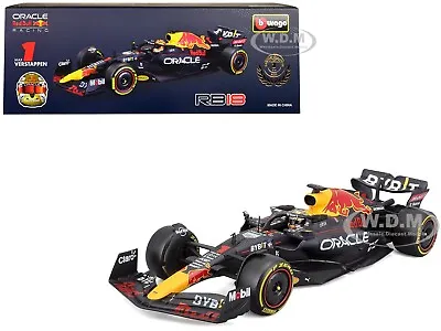 Red Bull Rb18 #1 Verstappen F1  Drivers' Champion  (2022) 1/24 By Bburago 28026 • $32.99