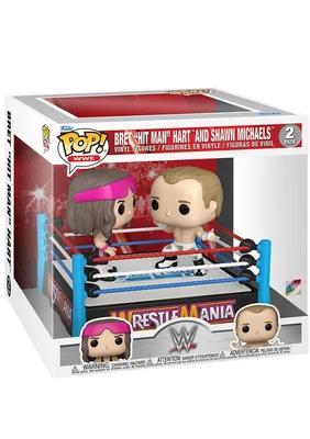 £47.99 • Buy Bret  Hitman  Hart Vs Shawn Michael's Wrestle Mania Funko Pop!figure Wwe 2023