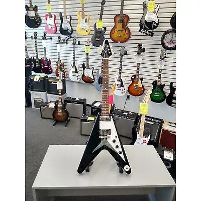 Epiphone Flying V Ebony Guitar • $549