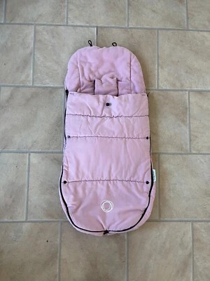 £49 • Buy Bugaboo Footmuff Soft Pink Universal Bee 6 Donkey 5 Buffalo Fox Lynx Butterfly