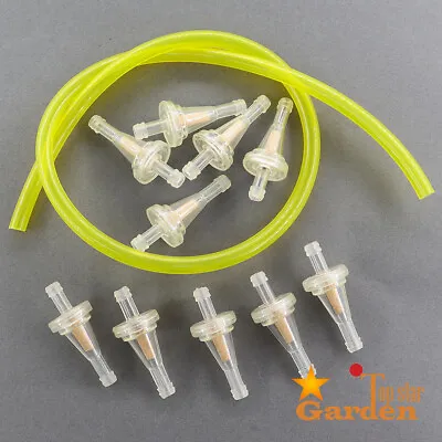 10x Inline Gas Fuel Filter 1/4 Inch 6mm & 5*8 Fuel Line Motorcycle Dirt Bike UTV • $10.45