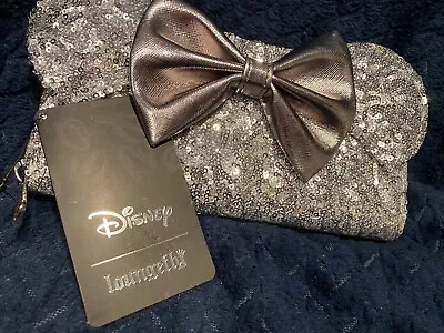 NWT Loungefly Disney Silver Sequin Wallet • $60