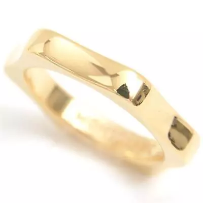 MONTBLANC 4810 Collection White Star Motif Ring No. 51 Yellow Gold 750YG #131 • $661.13