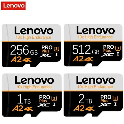 Original Lenovo Sd Card 2TB Micro TF SD Card 1TB 512GB 256GB 128GB 64GB • $12.50
