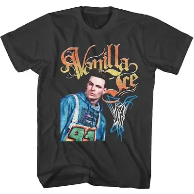Vanilla Ice Vanilla Ice With 2 Logos Smoke Music Shirt • $24.50