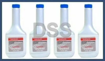 New Genuine Honda Acura Power Steering Fluid 12oz Set (x4) OE 082069002 • $32.56