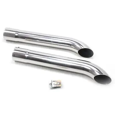 Patriot Exhaust H3821-1 Side Tubes Turnout Muffler CC 26 Inch • $267.95