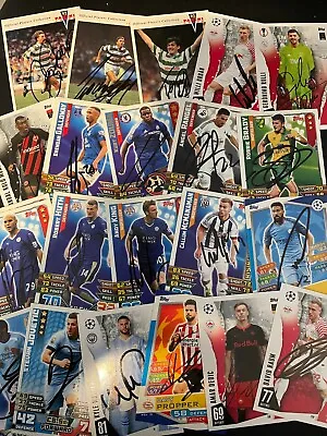 Match Attax Shoot Out And Other Signed Cards.11. • £2.49