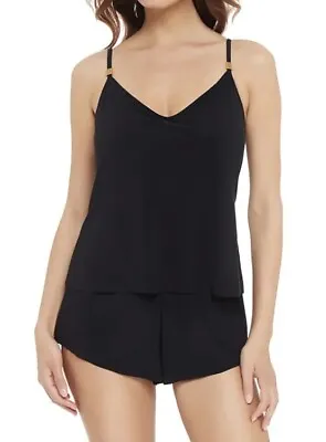 Magicsuit BLACK Solid Mila DD-Cup One-Piece Romper US 12DD UK 12DD • $59.55