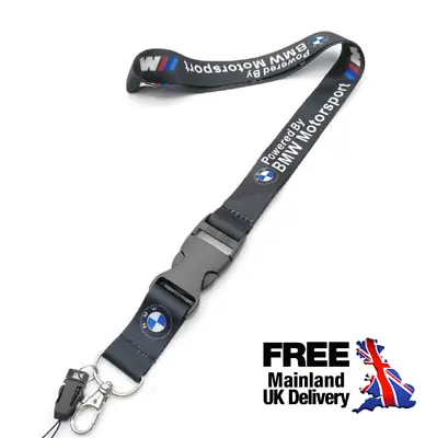 BMW MPower Lanyard Keyring Keychain ID Key   Holder Phone Strap UK Seller • $7.33