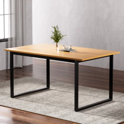 Artiss Dining Table 6 Seater Kitchen Cafe Rectangular Wooden Table 150CM • $185.67