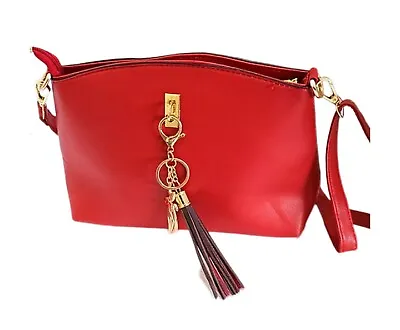 Women's Candied Cherry Leather Crossbody  Purse  • $48.90