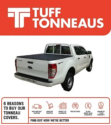 Clip On Tonneau Cover Fits Ford PX Ranger Dual Cab New Headboard June13-June2022 • $493.90