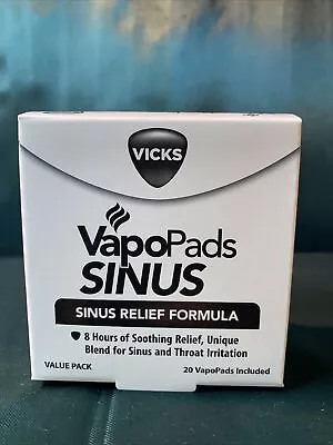 Vicks VapoPads Original Menthol Scent 20 Count Menthol Scented Vapor Pad Refills • $19.99